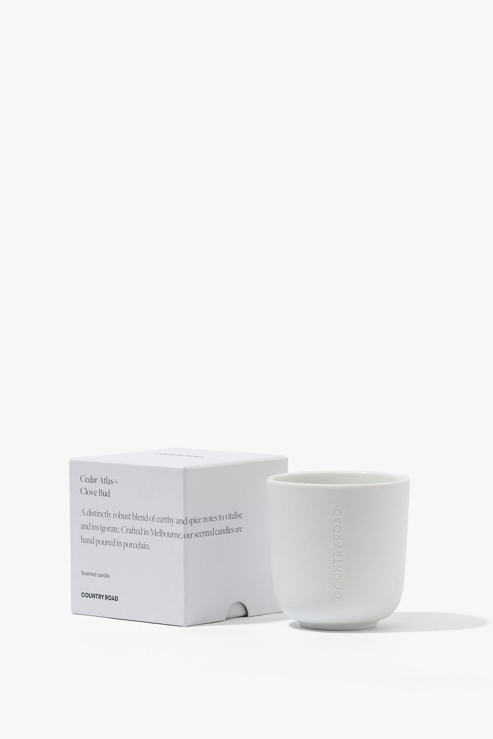 Cedar Atlas + Clove Bud Small Candle