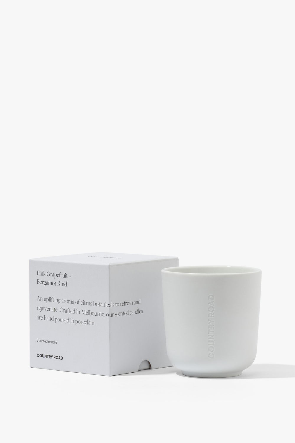 Pink Grapefruit + Bergamot Rind Medium Candle