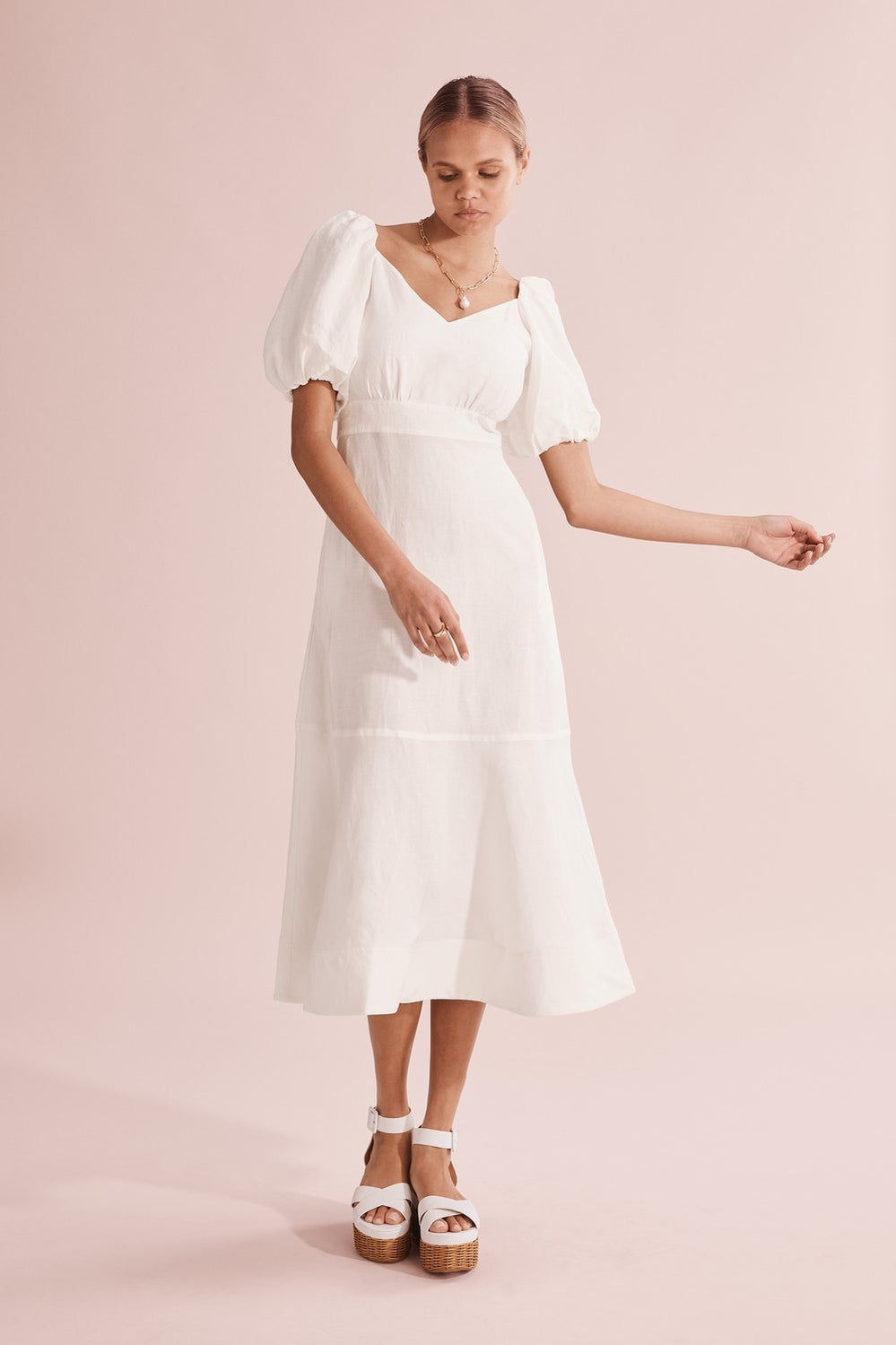 Full Sleeve Midi Dress