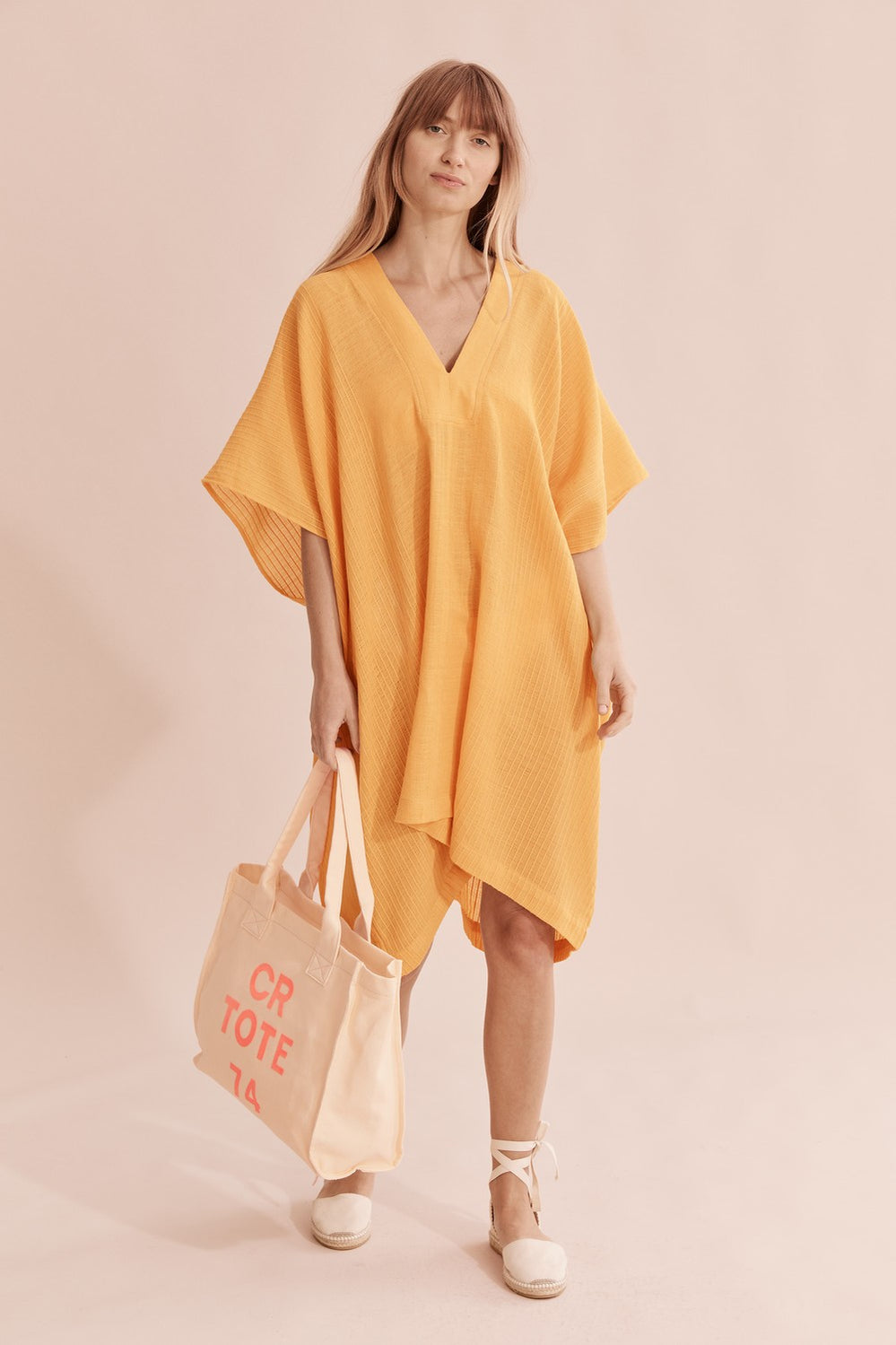 Self Stripe Kaftan