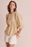 Seersucker Blouse