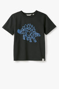 Cotton Dinosaur Short Sleeve T-Shirt