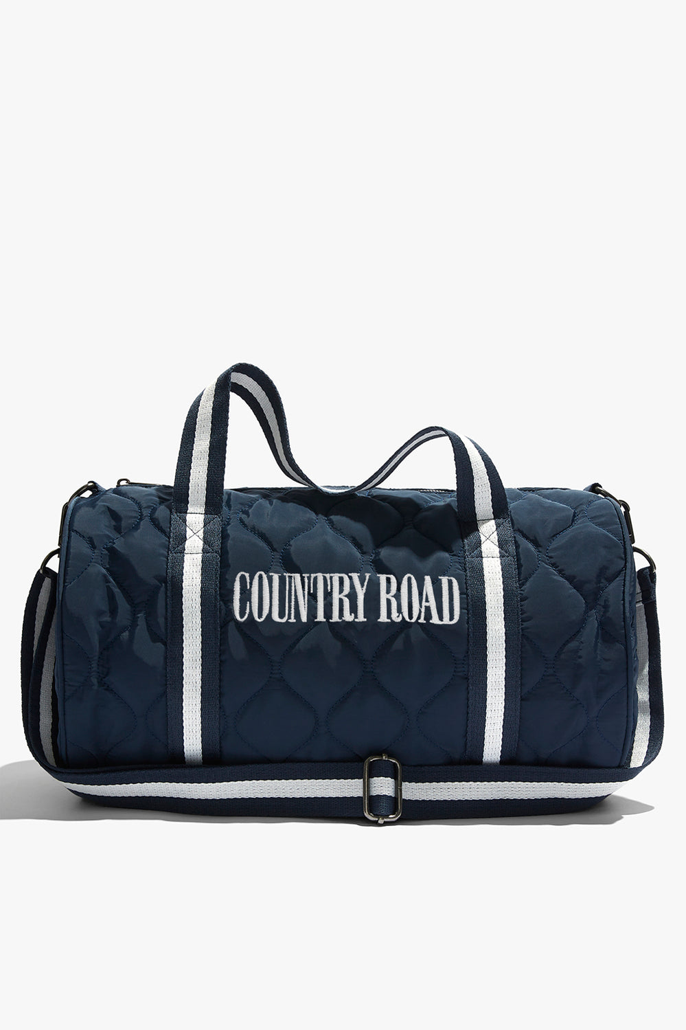 Quilted Logo Overnight Bag