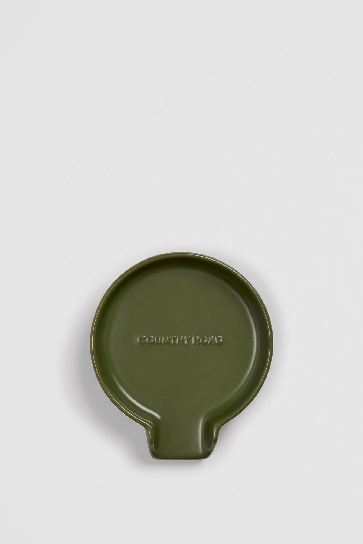 Demm Stoneware Spoon Rest