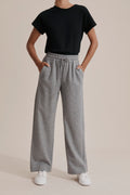 Felt Wide Leg Pant