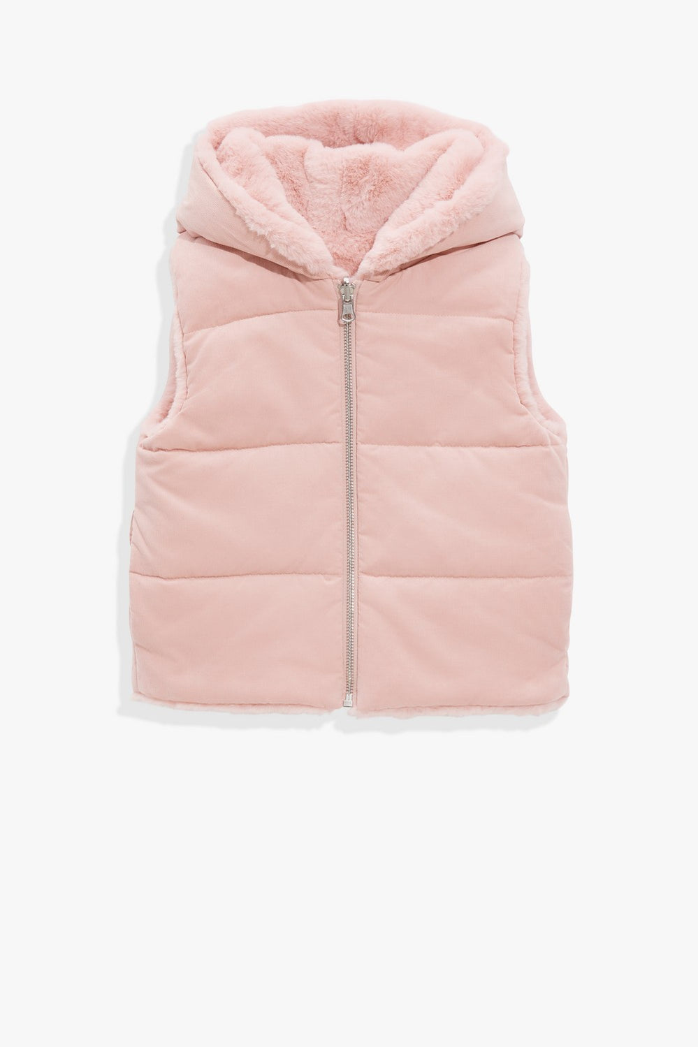 Reversible Faux Fur Vest