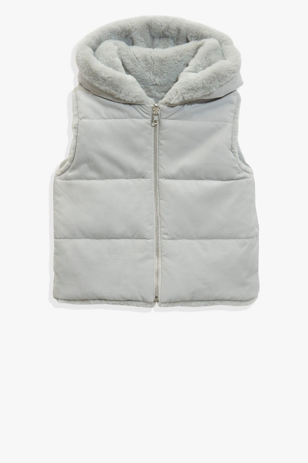 Reversible Faux Fur Vest