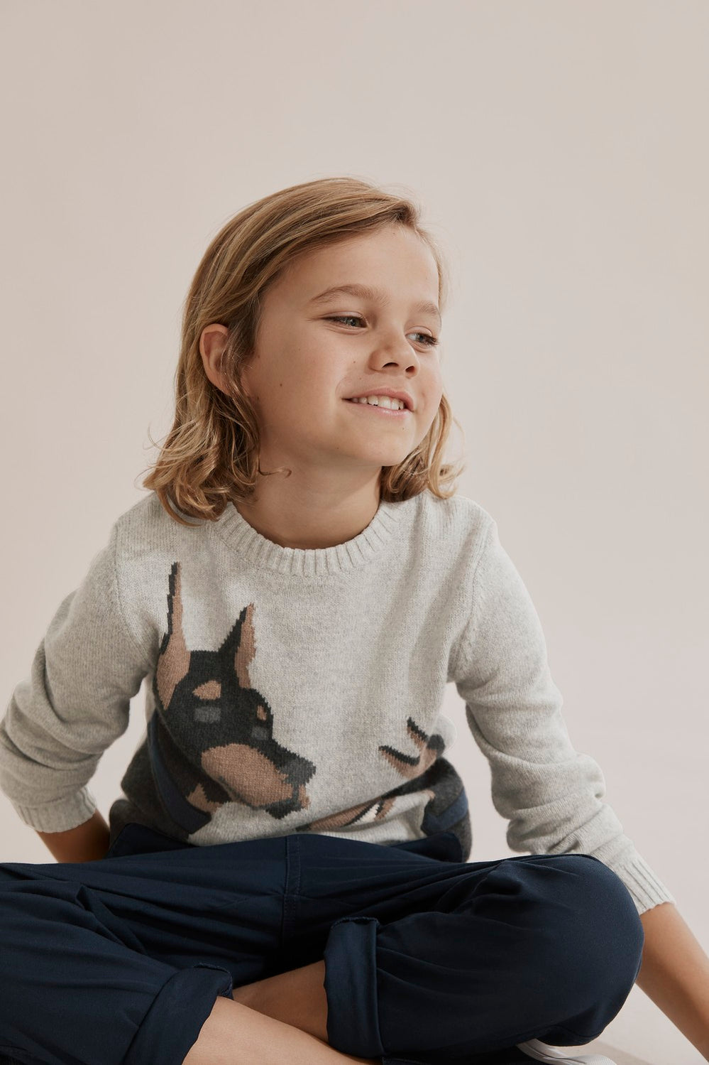 Doberman Crew Knit
