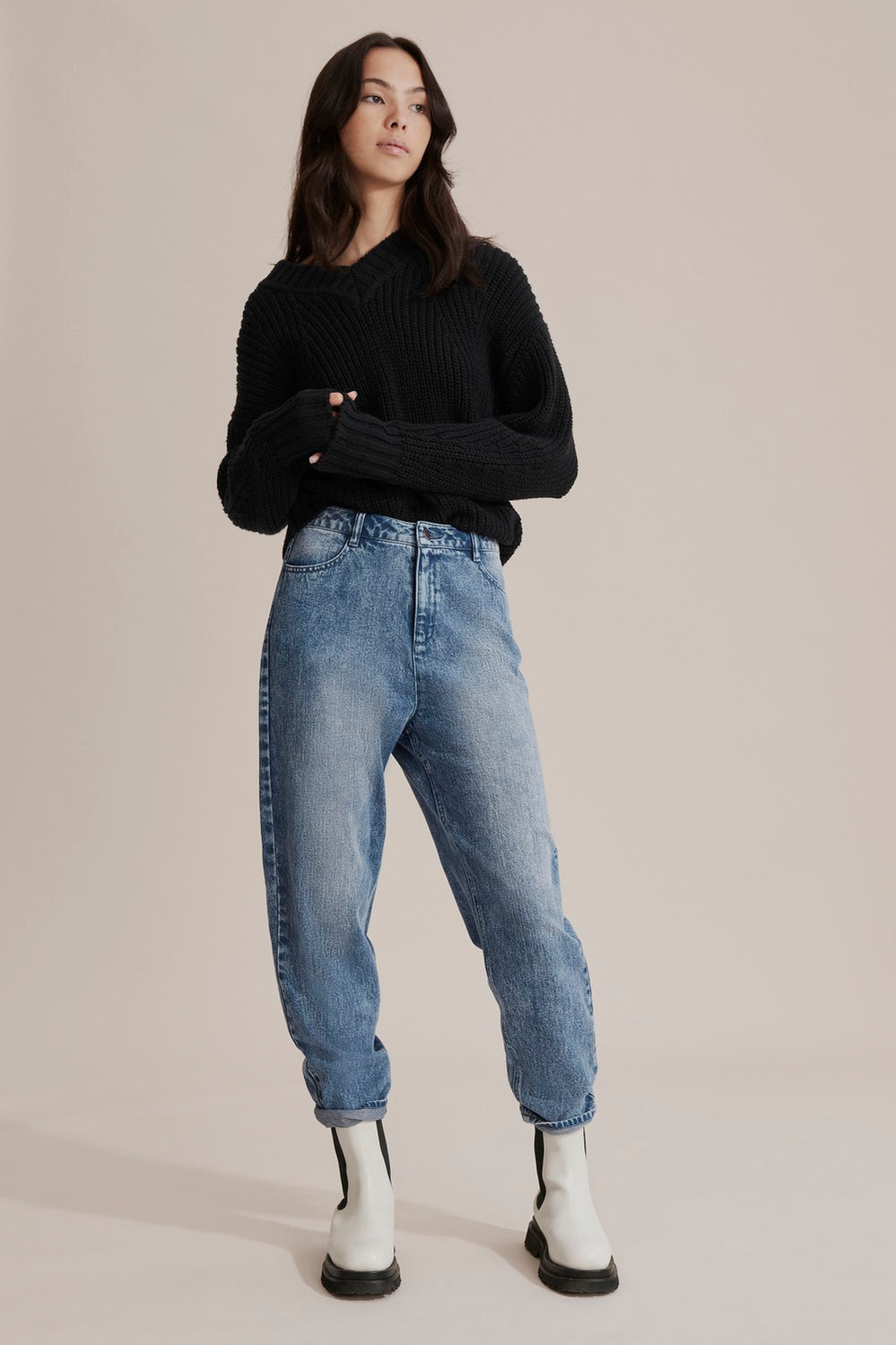 Teen V-Neck Knit