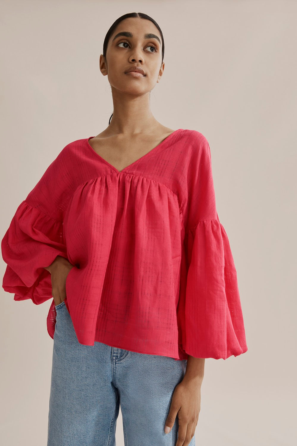V-Neck Blouse