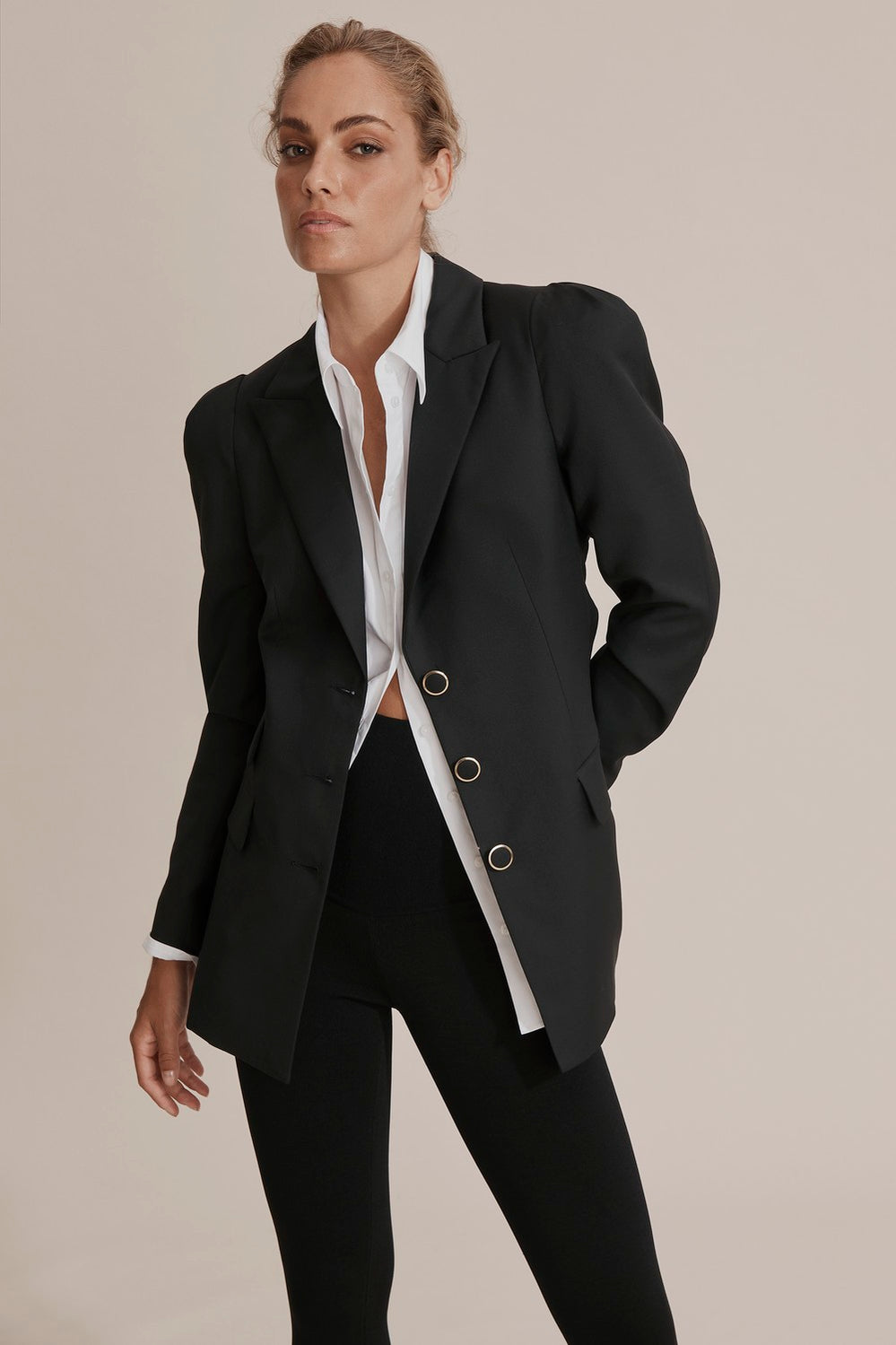 Puff Sleeve Blazer