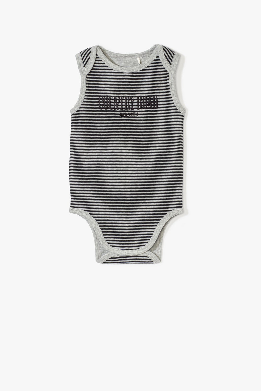 Cotton Stripe Heritage Bodysuit