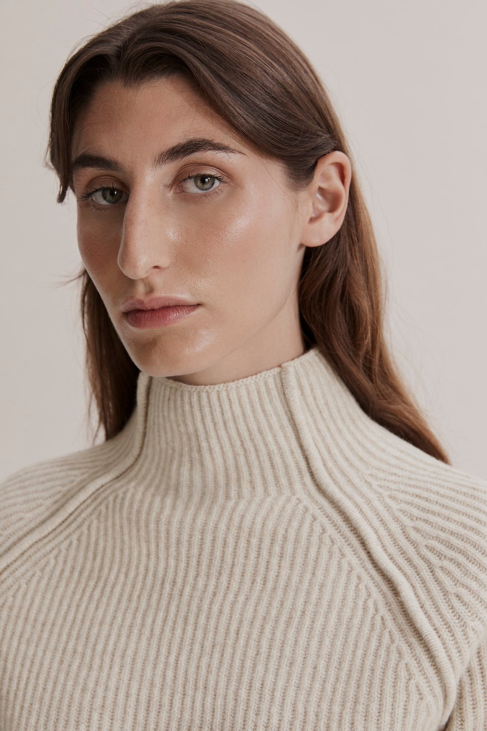 High Neck Knit