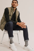 Cotton Half Zip Knit
