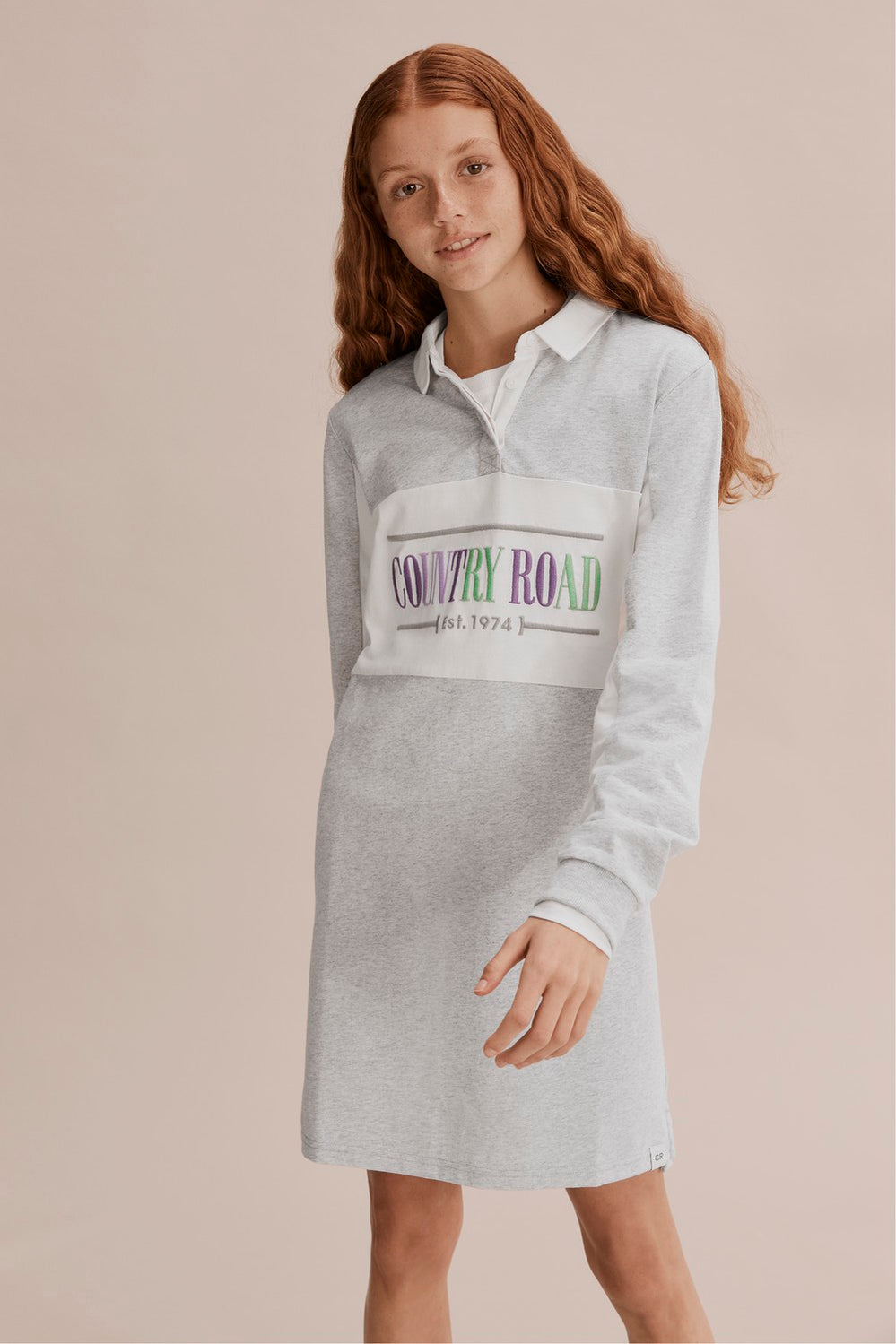 Teen Cotton Heritage Rugby Dress