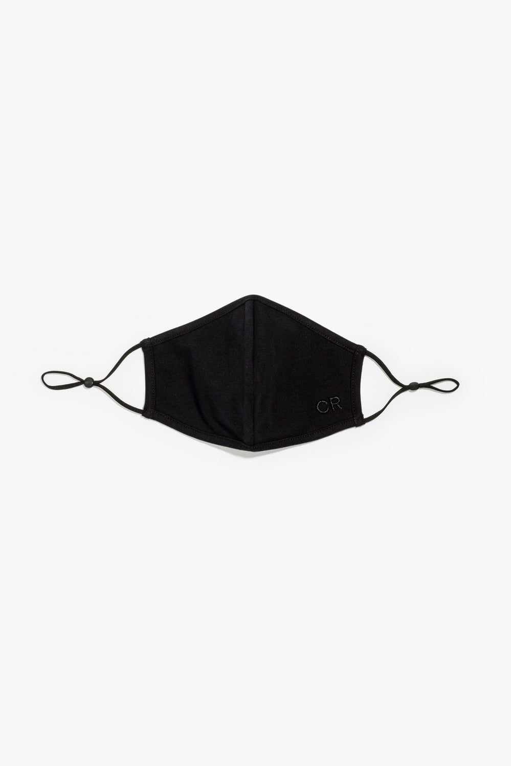 Cr Embroidered Cotton Mask