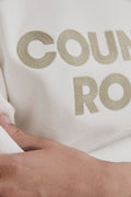 Cotton Modern Logo Sweat