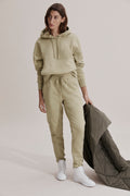 Cotton Branded Leg Track Pant