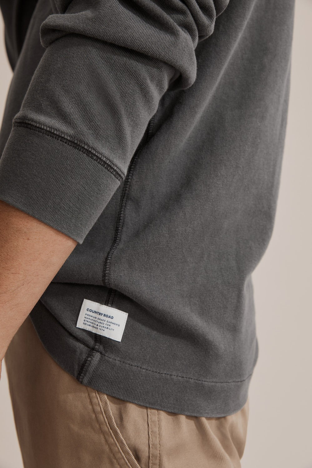 Vintage Wash Henley