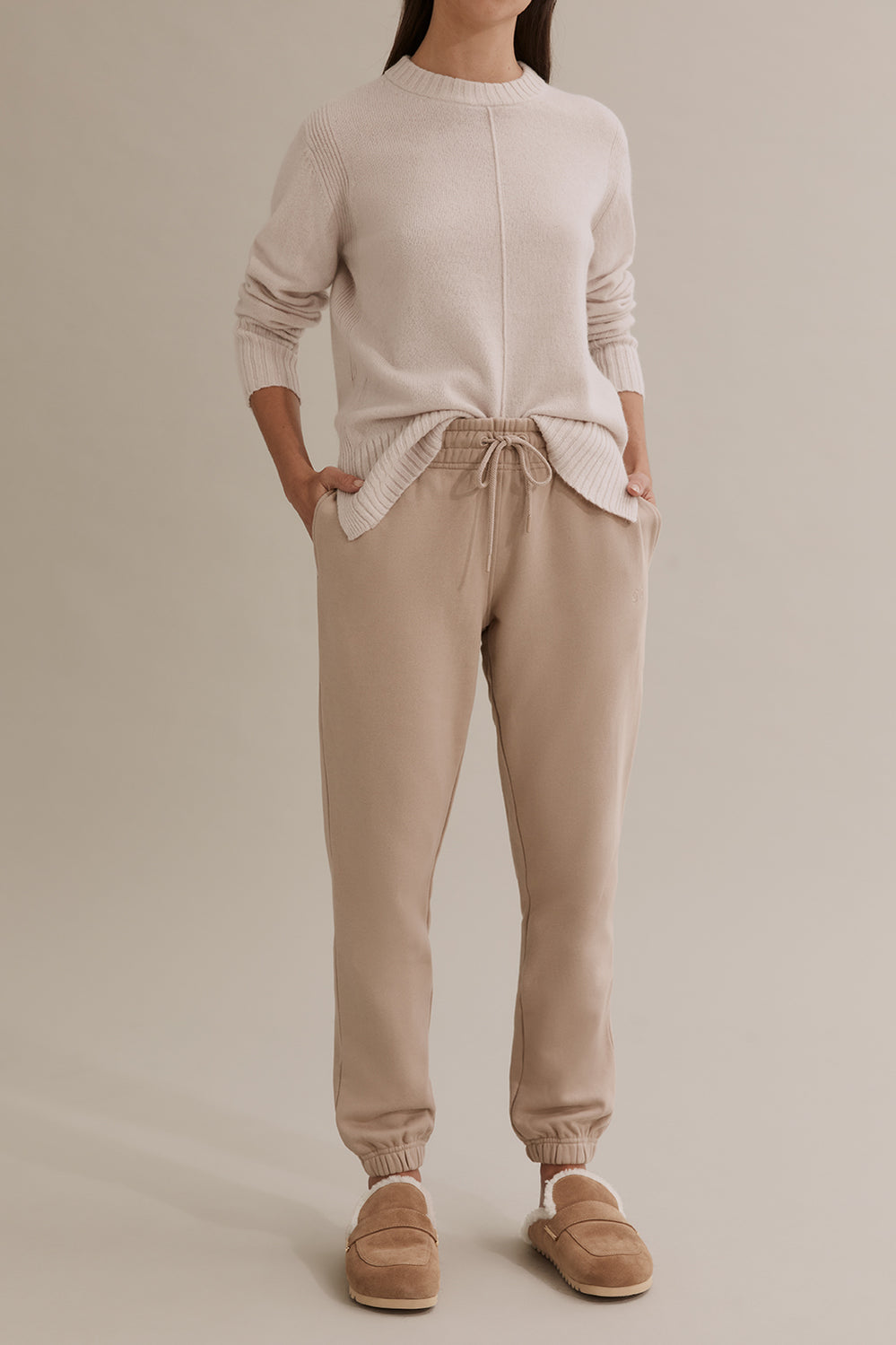 Cotton Elasticated Cuff Track Pant