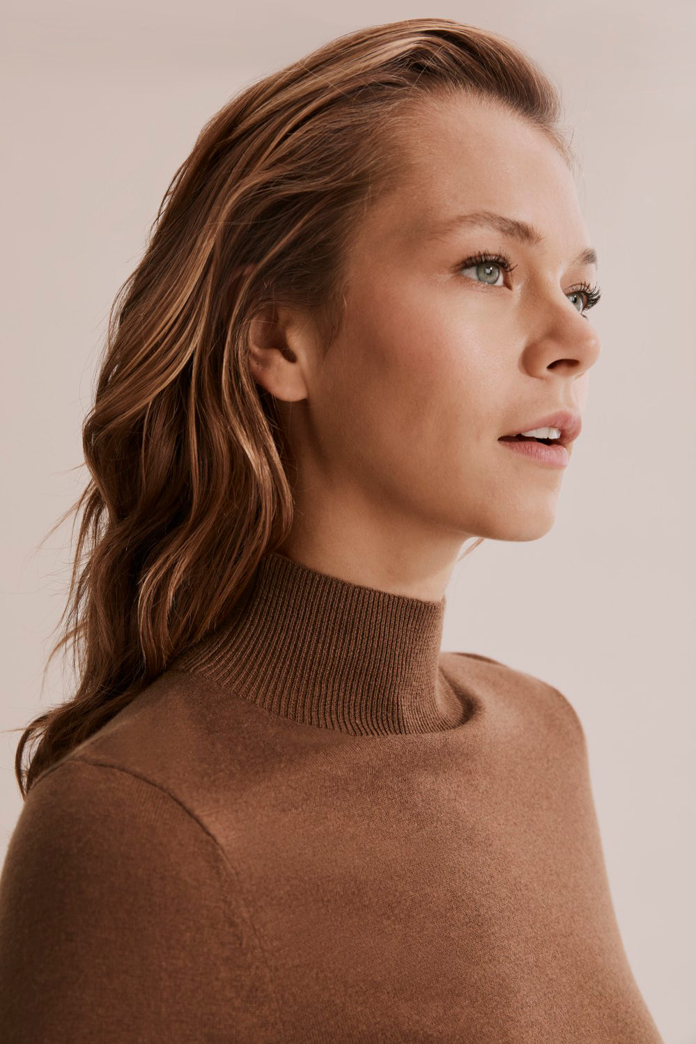 Merino Wool Silk Long Sleeve Knit