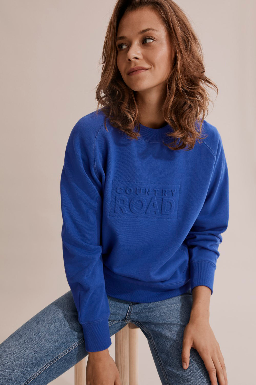Cotton Modern Embossed Sweat