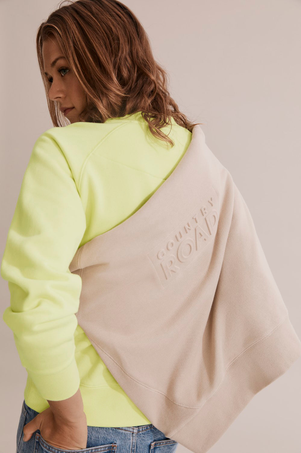Cotton Modern Embossed Sweat