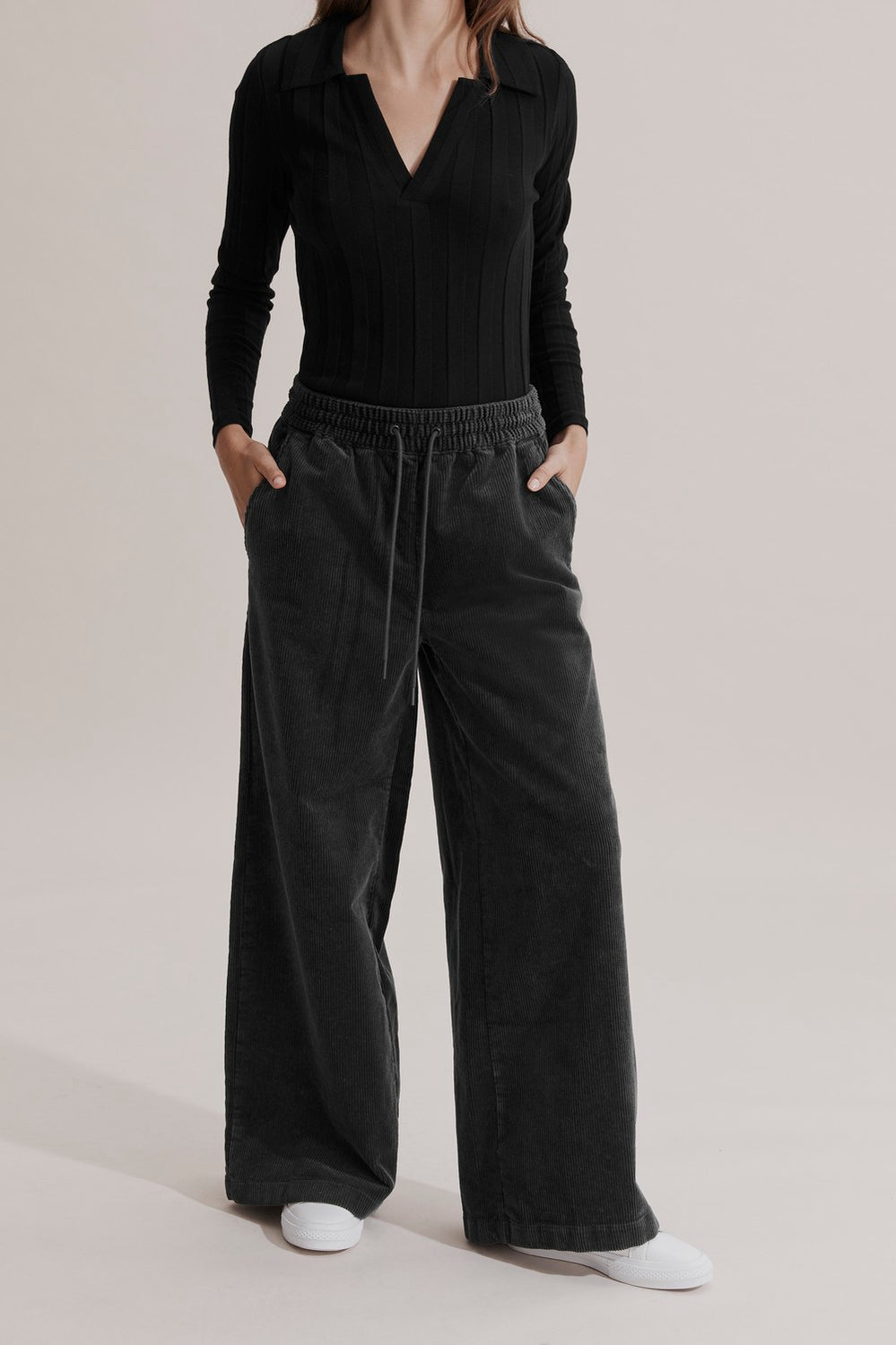 Cord Palazzo Pant