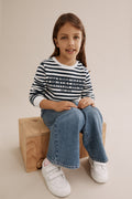 Cotton Heritage Stripe Sweat
