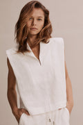 Padded Shoulder Shirt