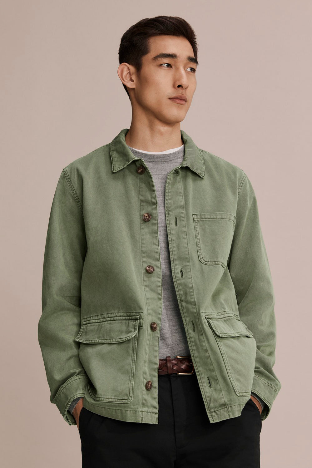 Garment Dyed Worker Jacket