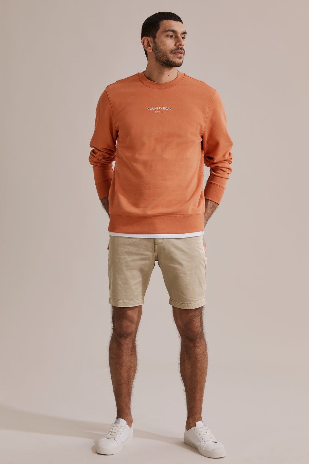Cotton Logo Sweat