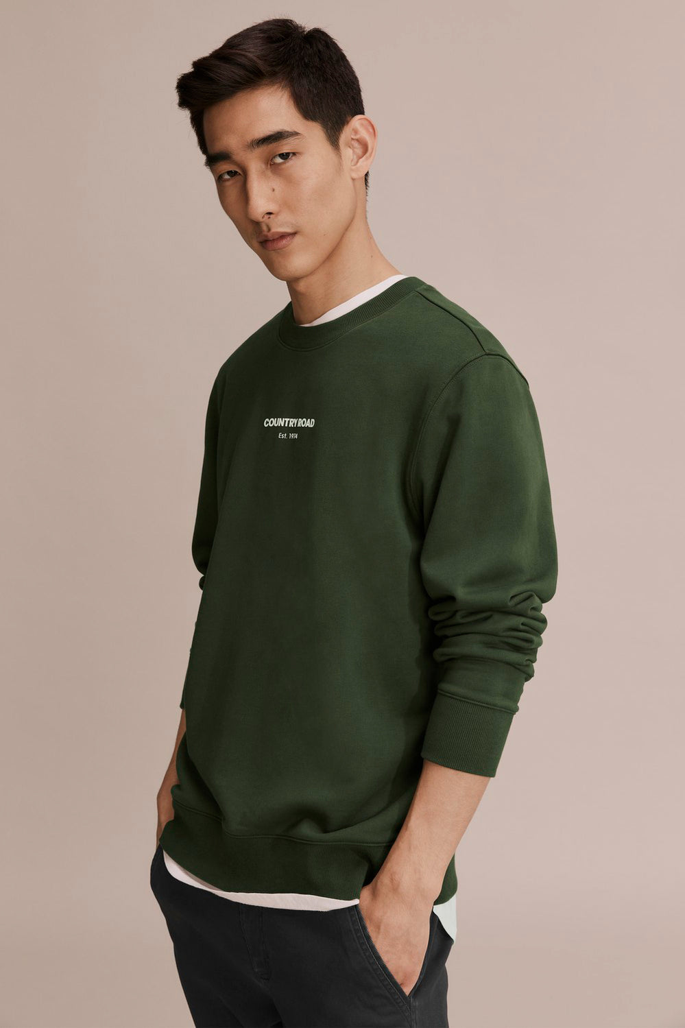 Cotton Logo Sweat