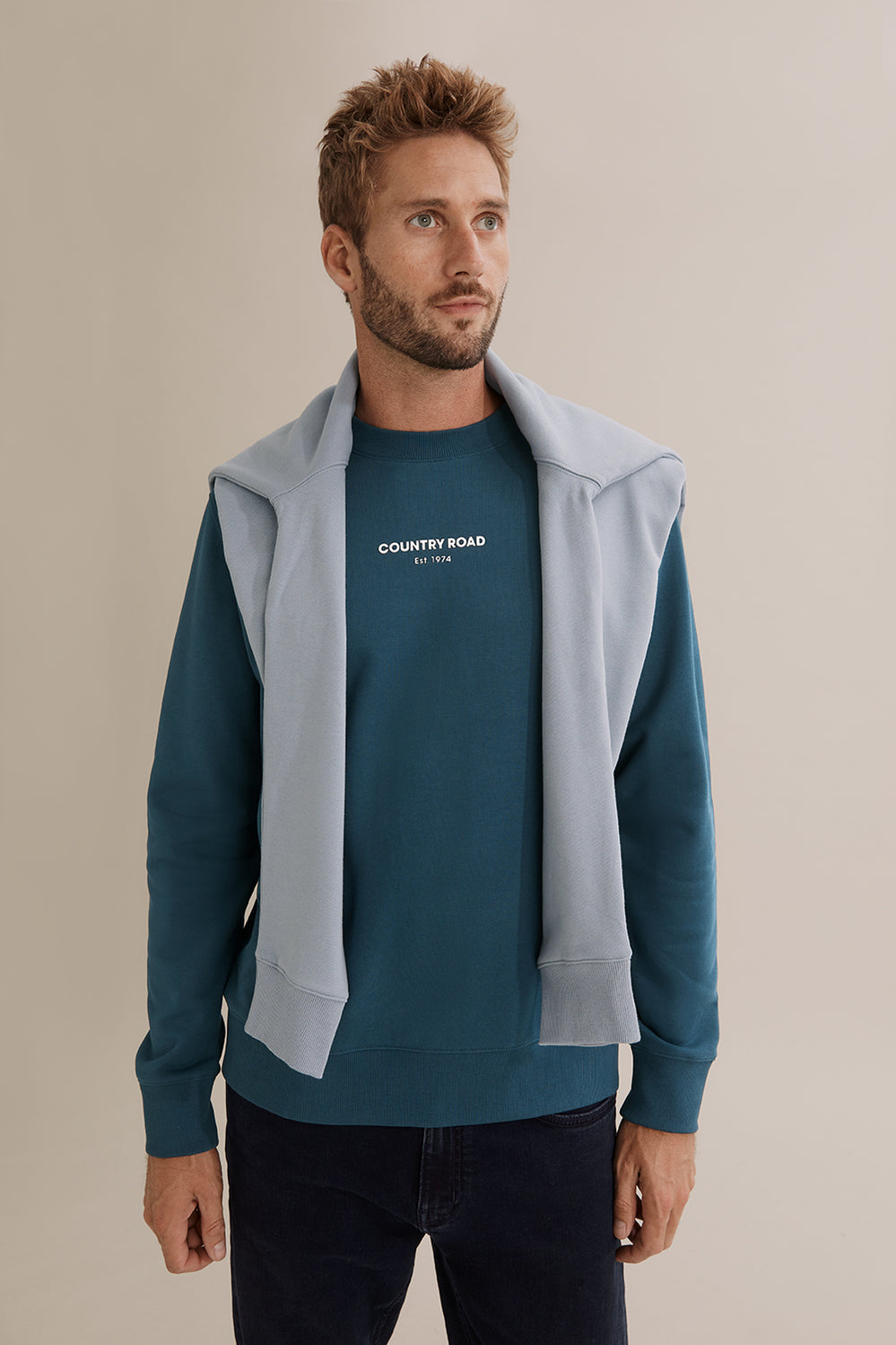 Cotton Logo Sweat