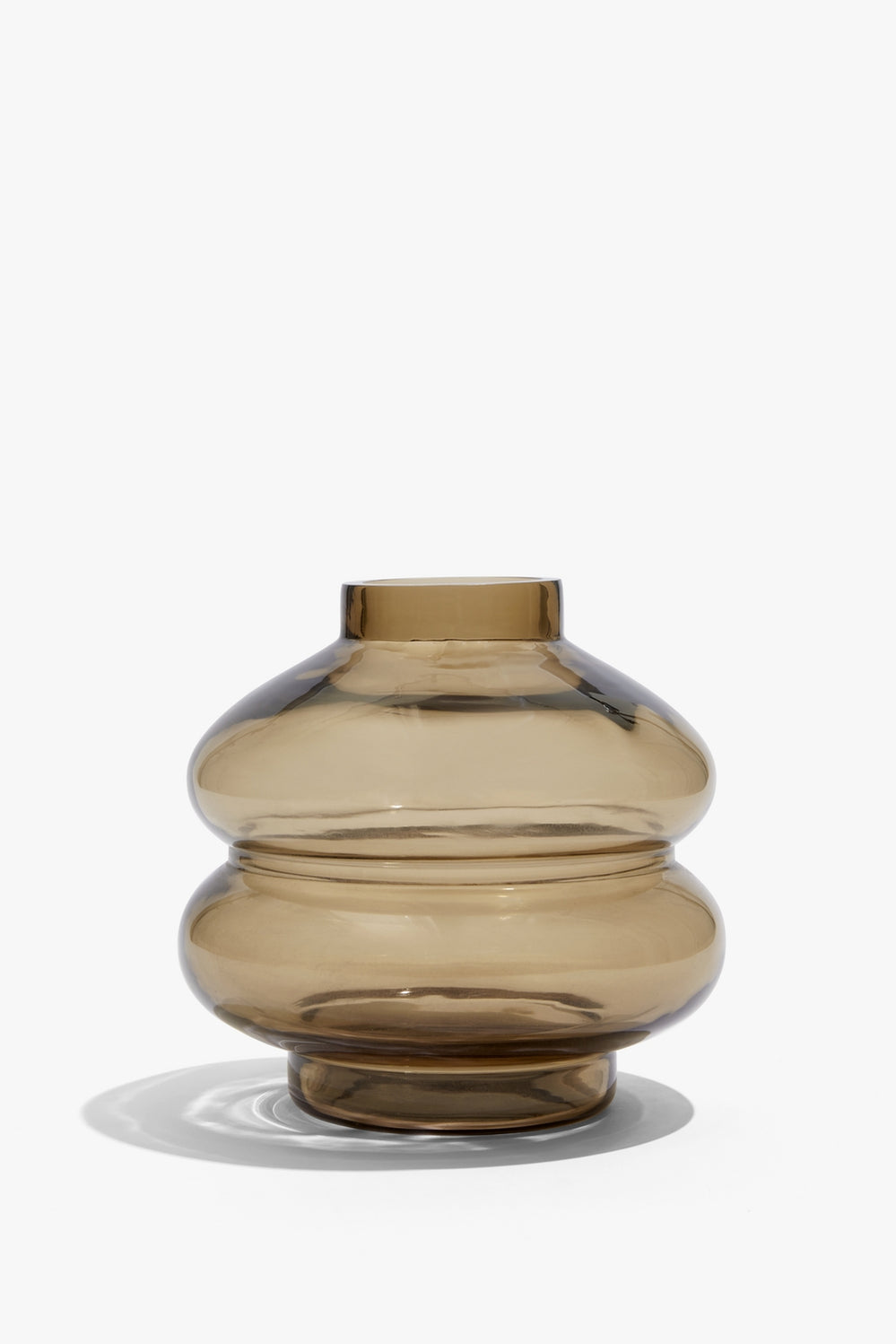 Circ Glass Medium Vase