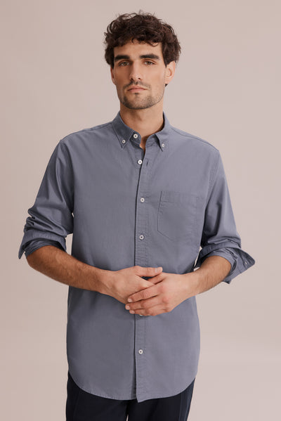 Regular Fit Washed Oxford Shirt