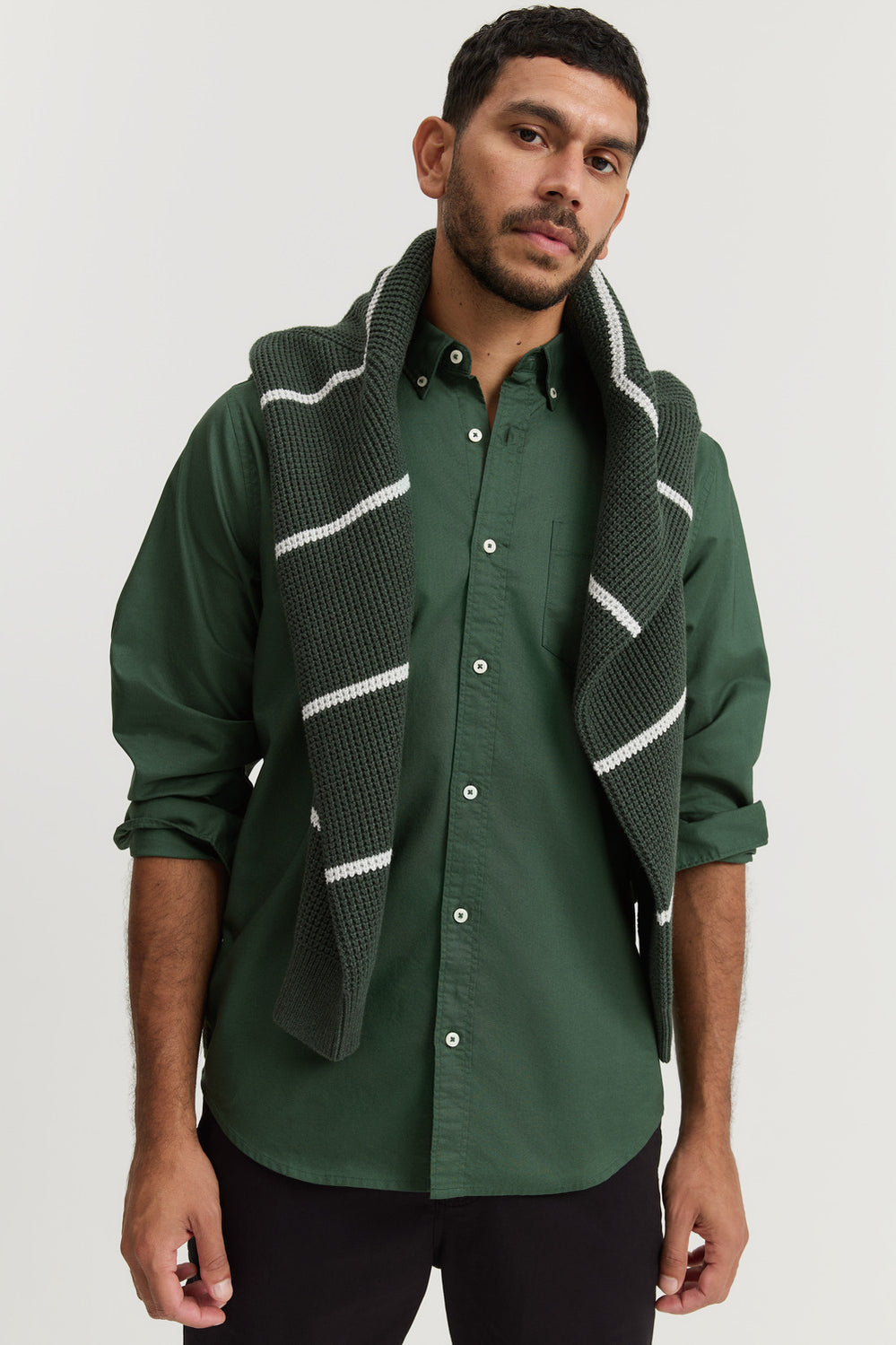 Regular Fit Washed Oxford Shirt