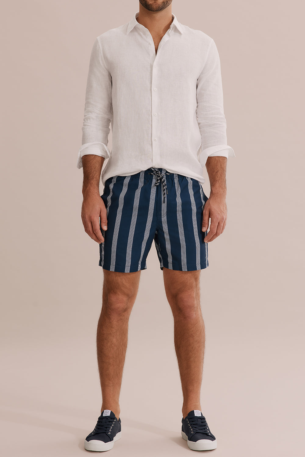 Stripe Swim Short