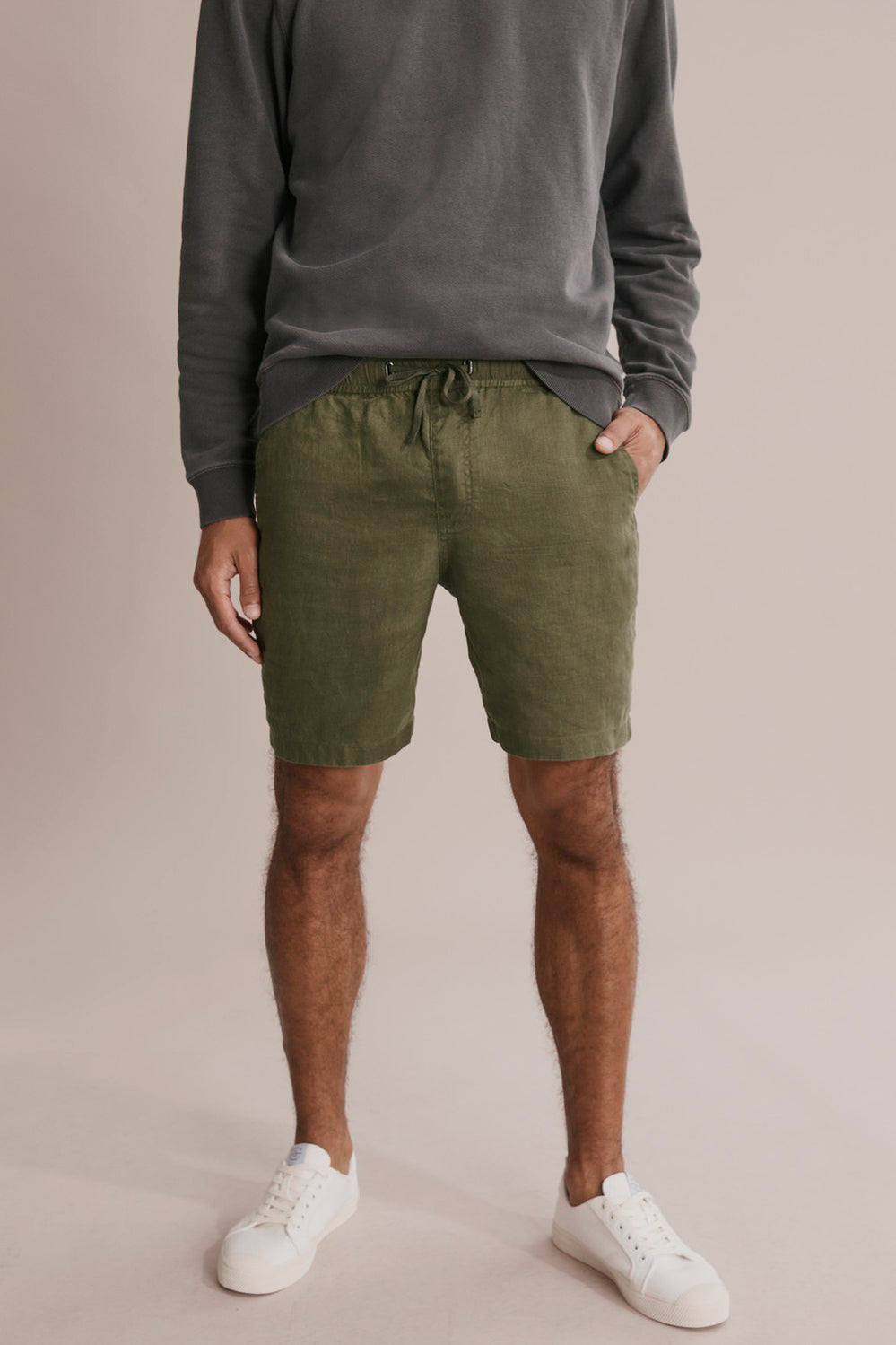 Linen Drawcord Short