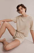Linen Knit Short