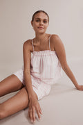 Linen Ruffle Cami