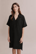 Linen Popover Dress
