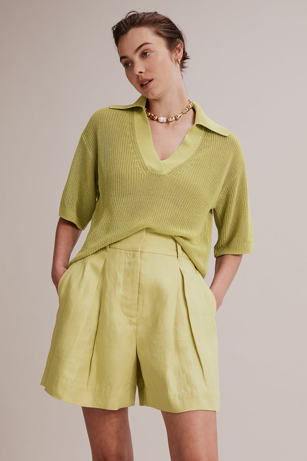 Mesh Knit Top