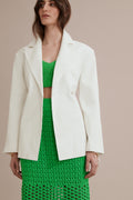 Double Breasted Cinched Blazer