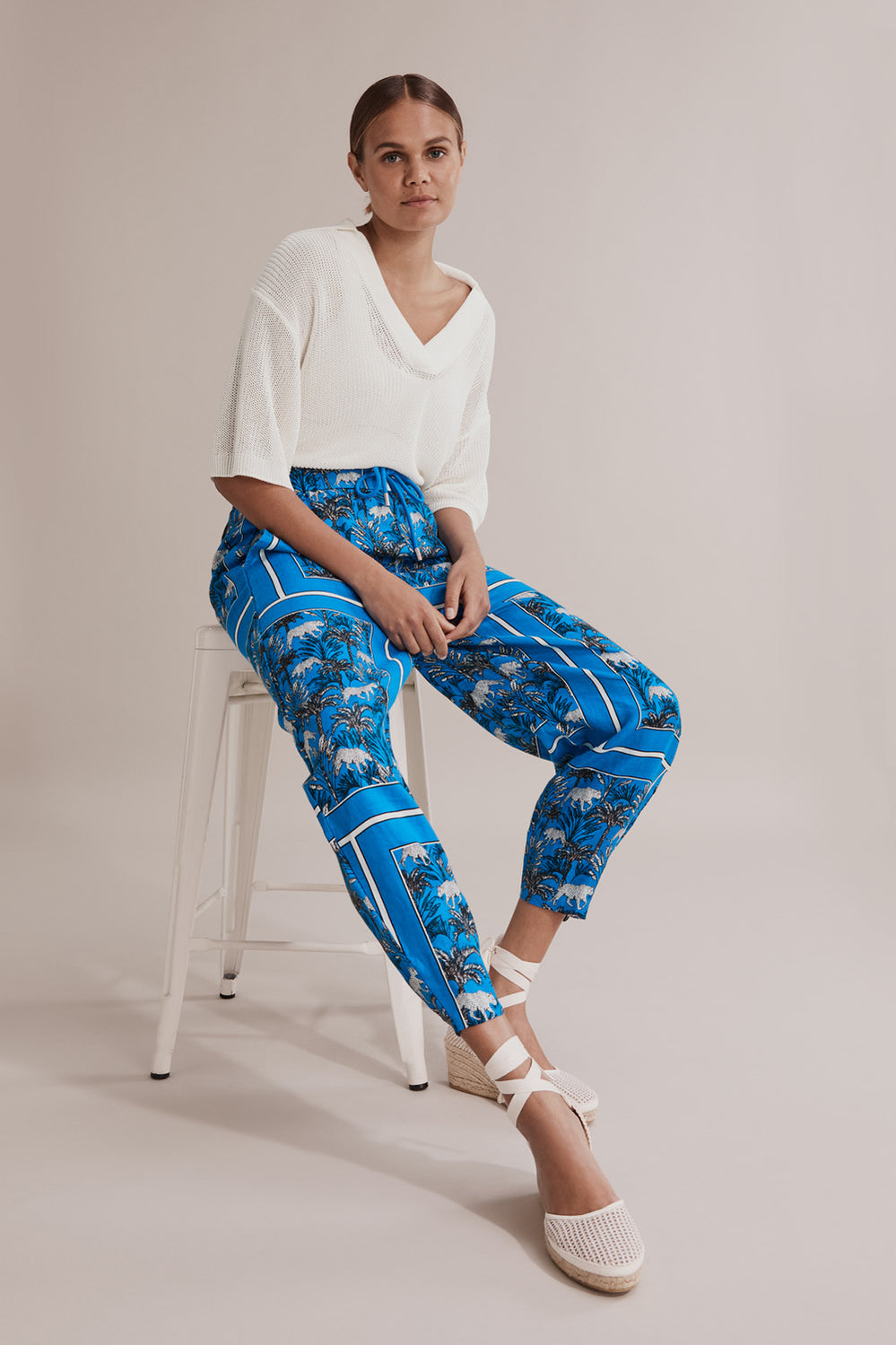 Printed Harem Pant
