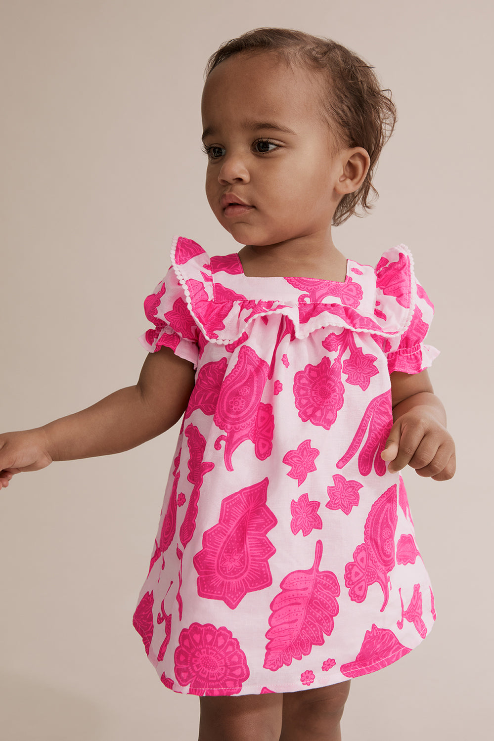 Multi Stamp Dress