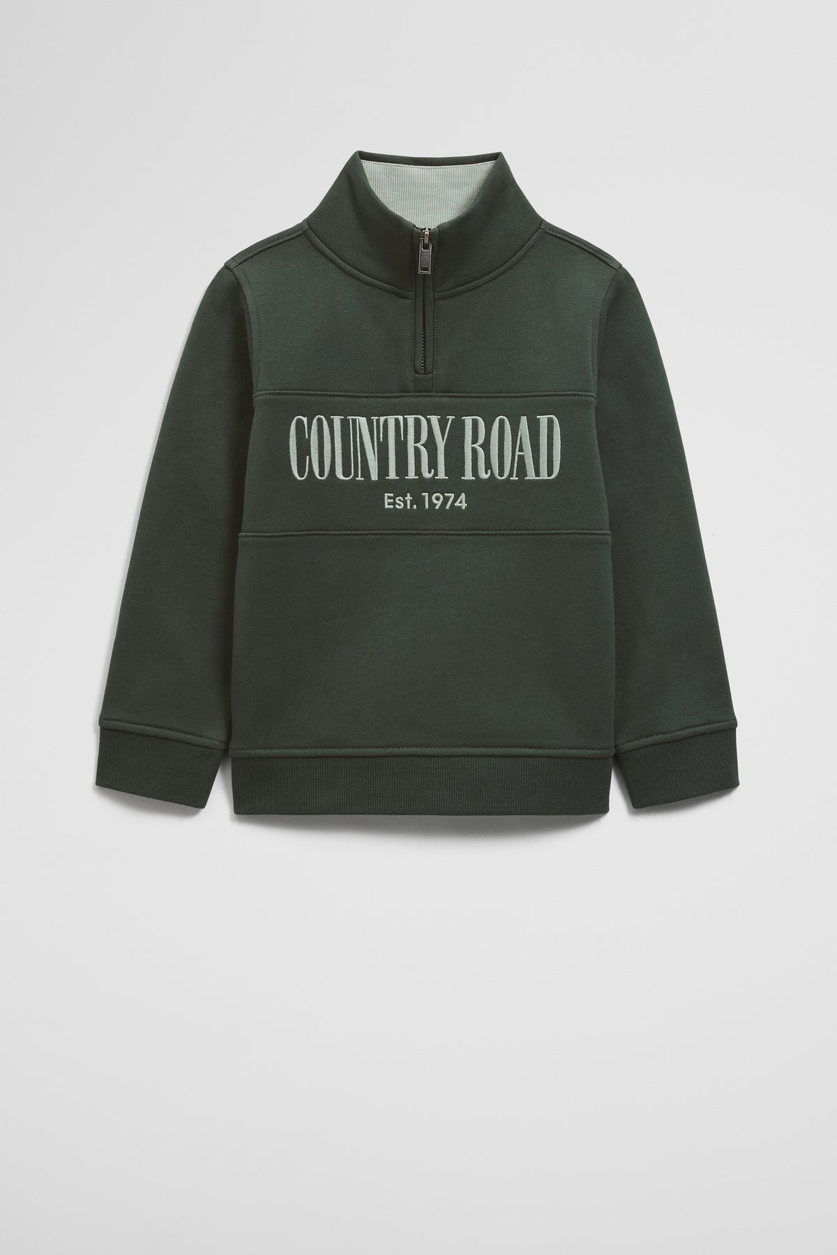 Australian Cotton Heritage Half Zip Sweat