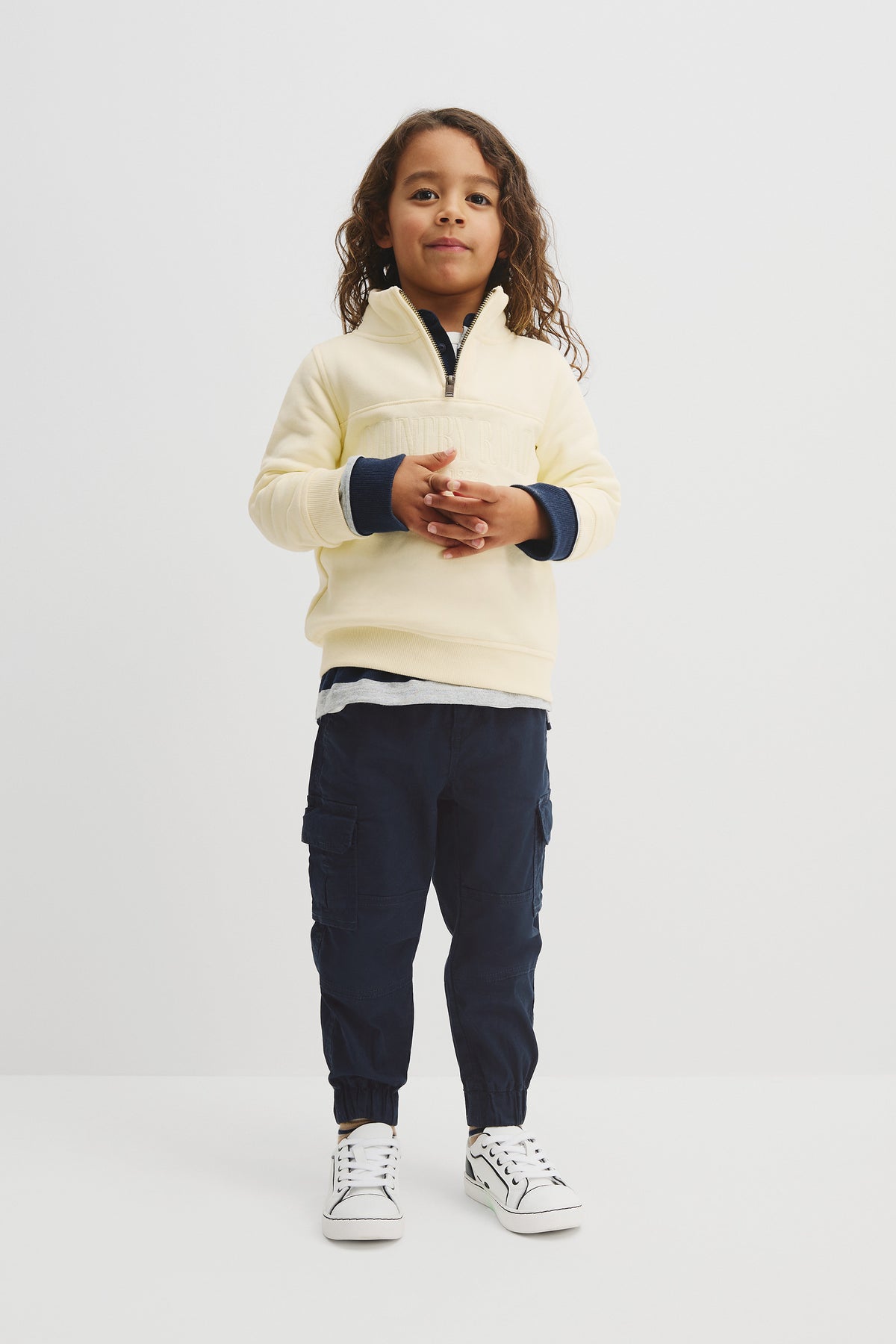 Australian Cotton Heritage Half Zip Sweat