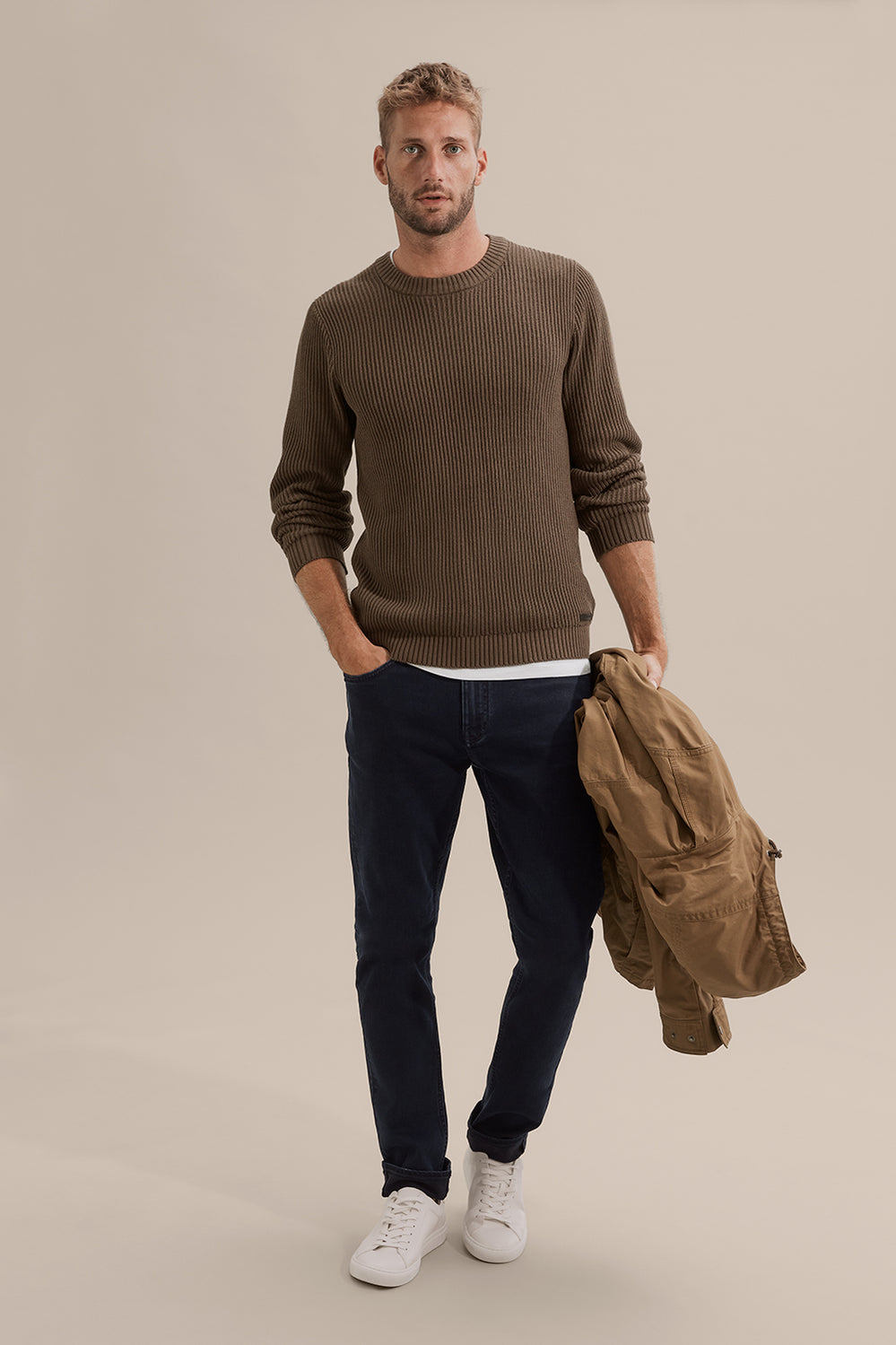 Cotton Fisherman'S Knit