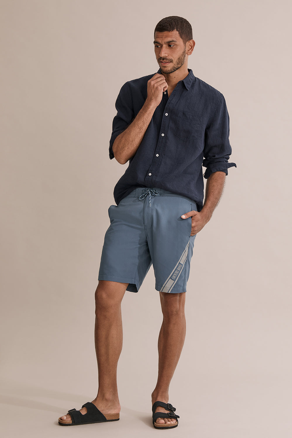 Stripe Board Short